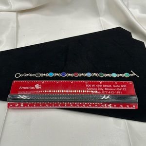 Mexico 925 Multi Stone Bracelet